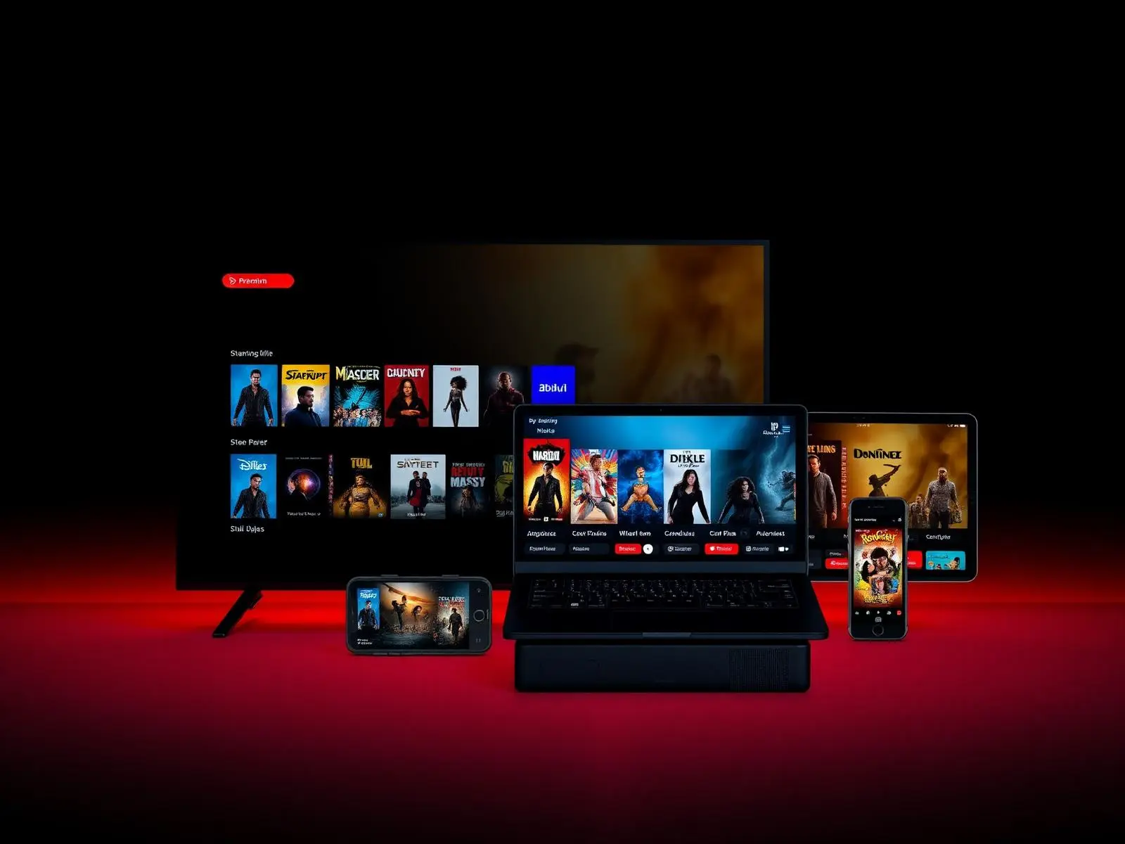 Live TV streaming on TV, laptop, tablet and phone